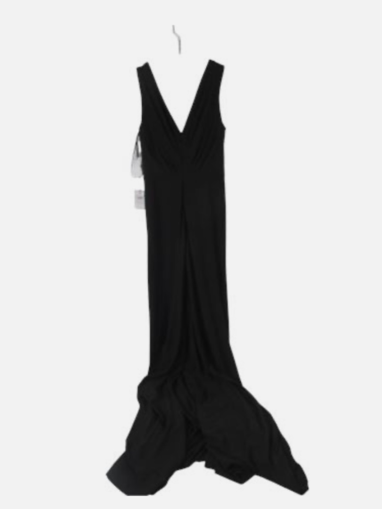 Laundry, Women's Black Slit Maxi Dress Size 0 - Retail $178 - New